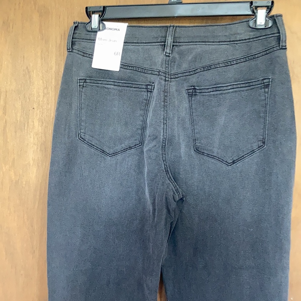 Sonoma mom jean ultra high rise retro jean with stretch size 6 - Picture 7 of 14